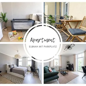 Mit Parkplatz & Balkon Nahe Elbe Apartment Dresden